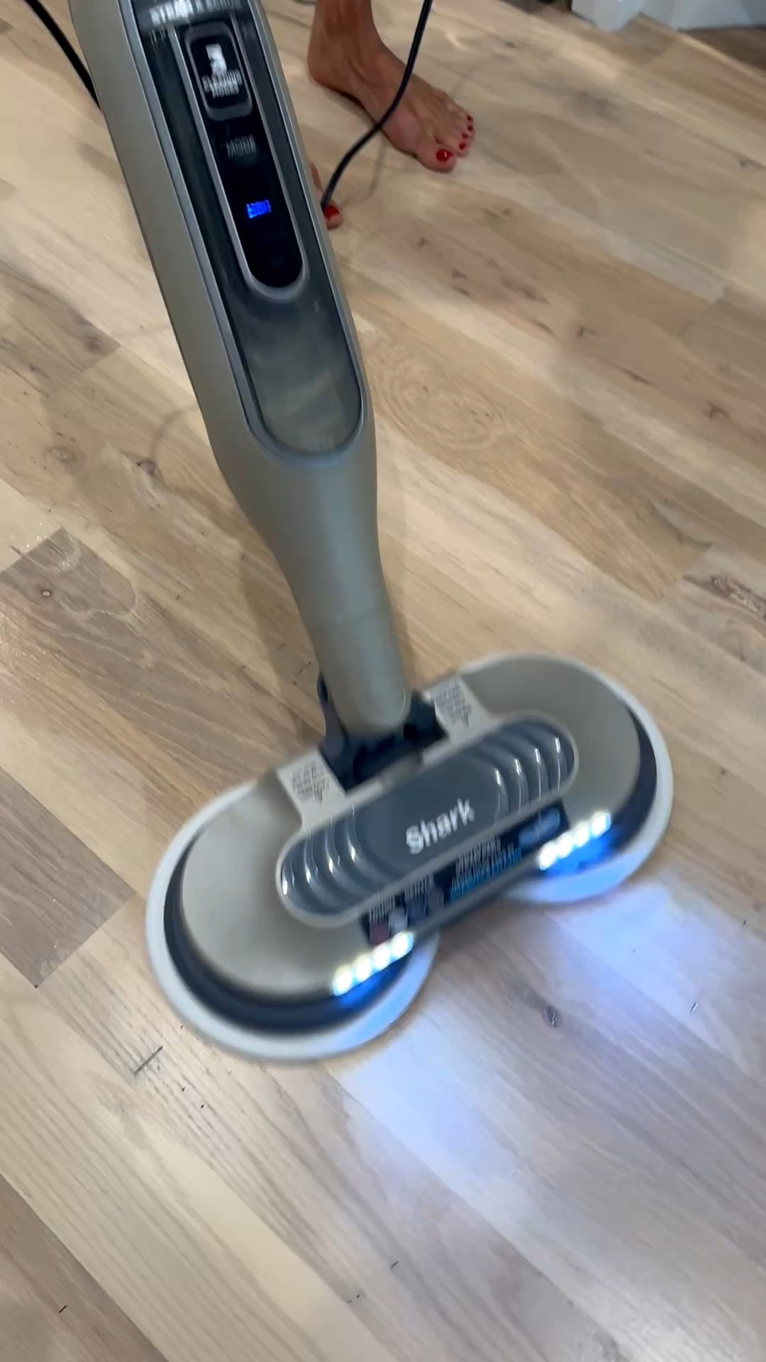 The steam mop we use every week to clean our floors. Non toxic and on sale!! Have had for years
