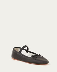 Leonie Black Ballet Flat | Loeffler Randall