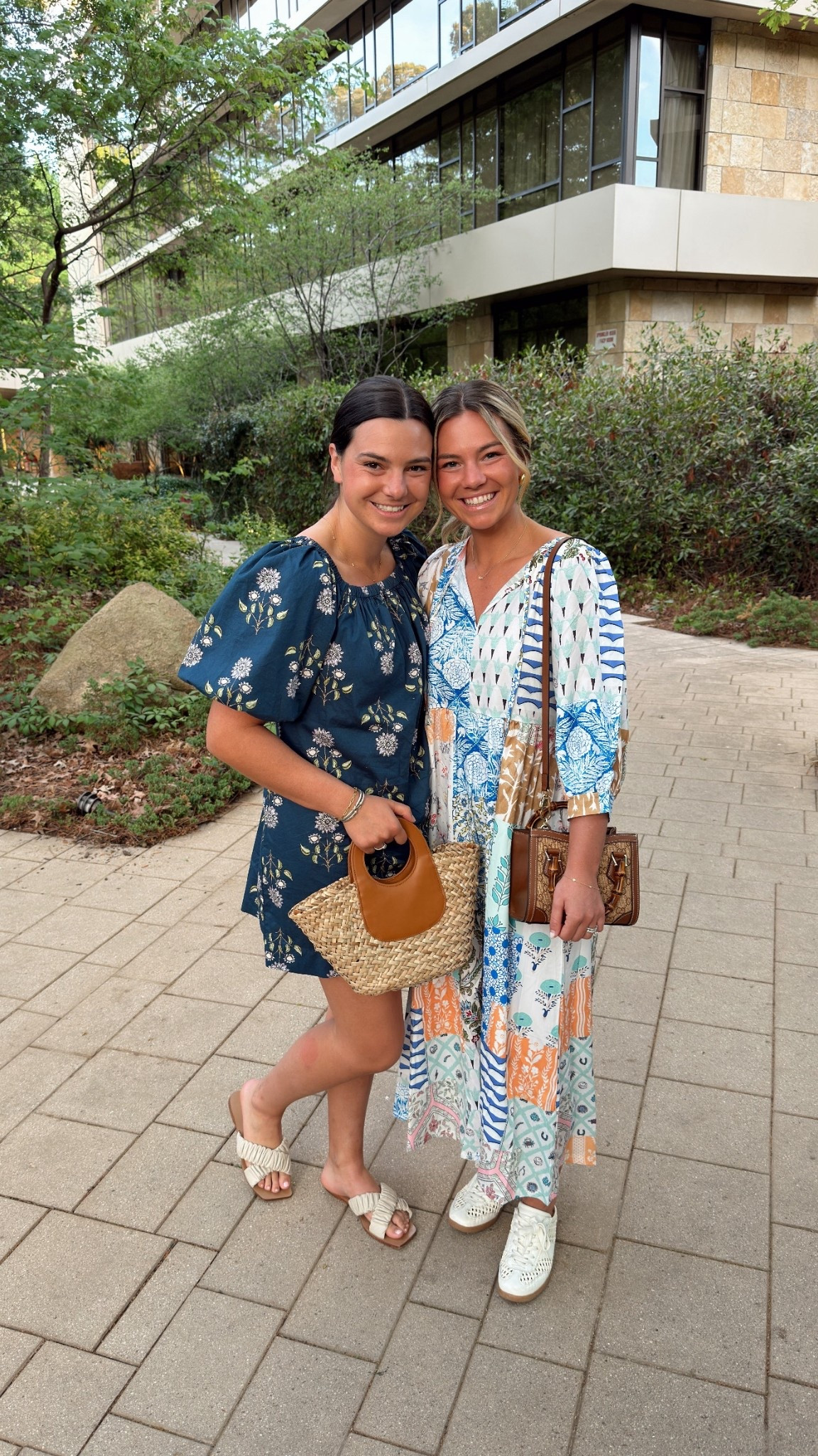 Colorful spring dress moment 💙🍊 

Easy, flattering, and perfect for brunch, showers, vacation, or everyday when you want to feel put together. Paired with comfy sneakers + a classic bag. #ltkstyle #ltkfashion #springdress #midi dress 

#LTKSeasonal #LTKootd #LTKgrwm