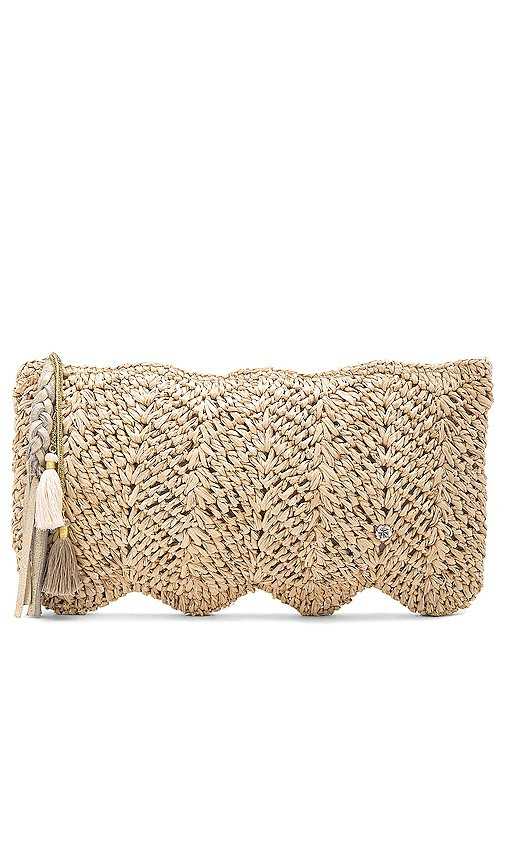 florabella Avon Clutch in Brown. | Revolve Clothing (Global)
