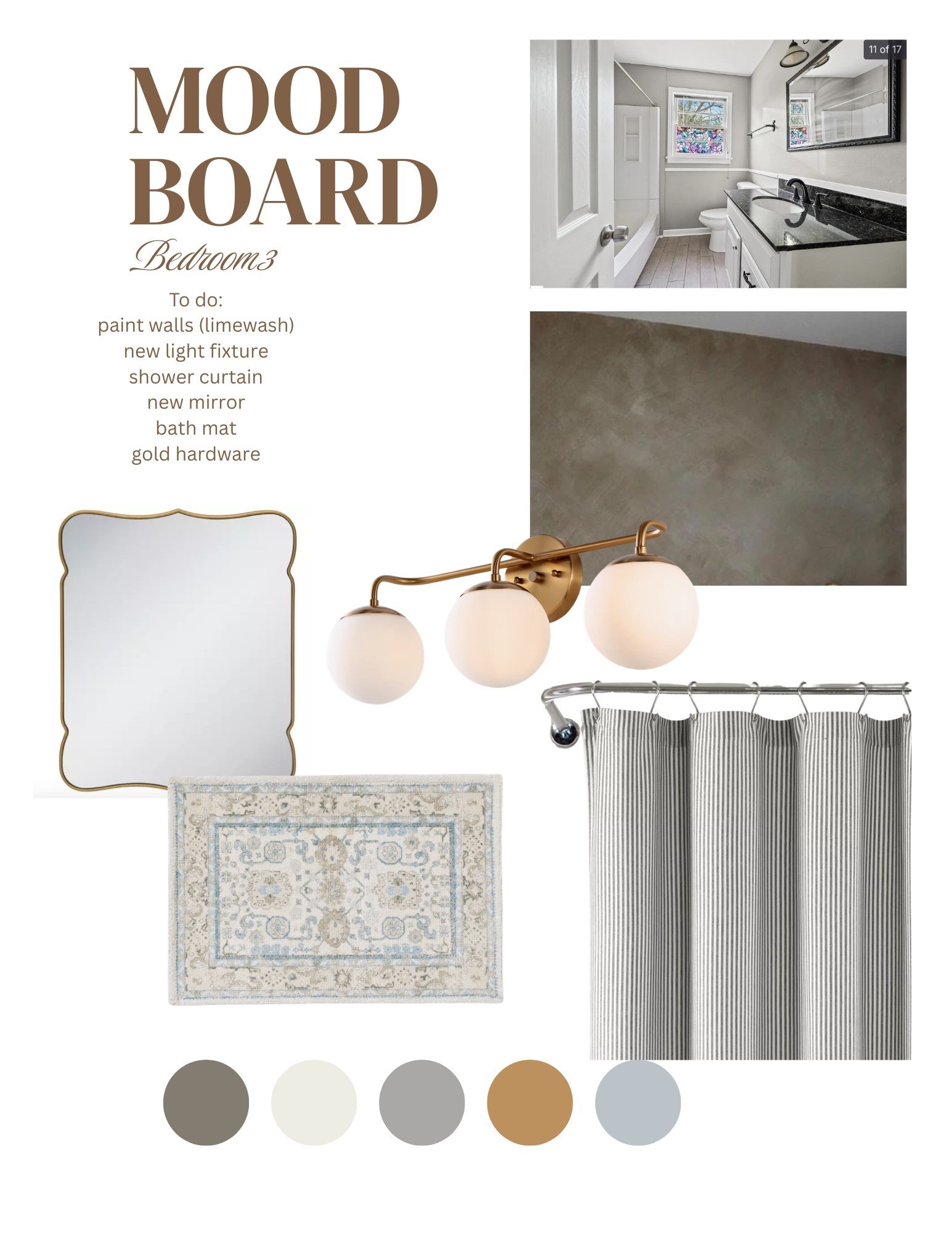 This is the interior design inspiration for the bathroom in our new Airbnb 

#LTKHome