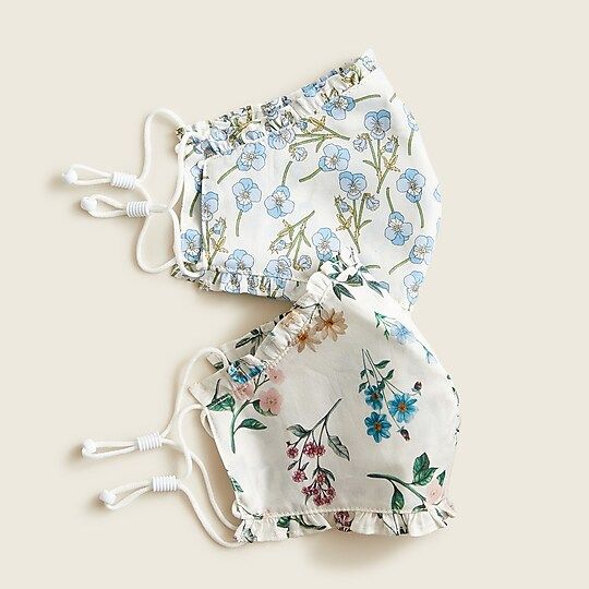 Pack-of-two nonmedical face masks in Liberty® florals | J.Crew US