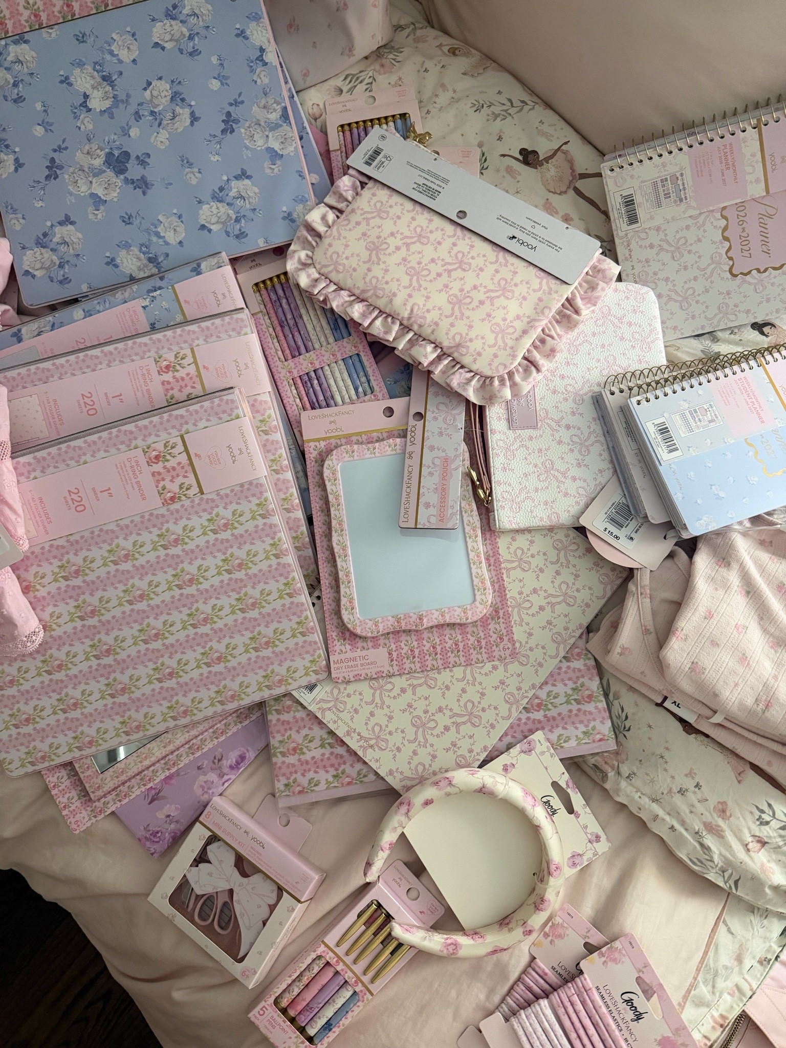 So much cuteness! 
Back to school shopping, back to school, school supplies, tweens, girly things, girly school supplies, loveshackfancy, target

#LTKmomlife #LTKOver40 #LTKKids