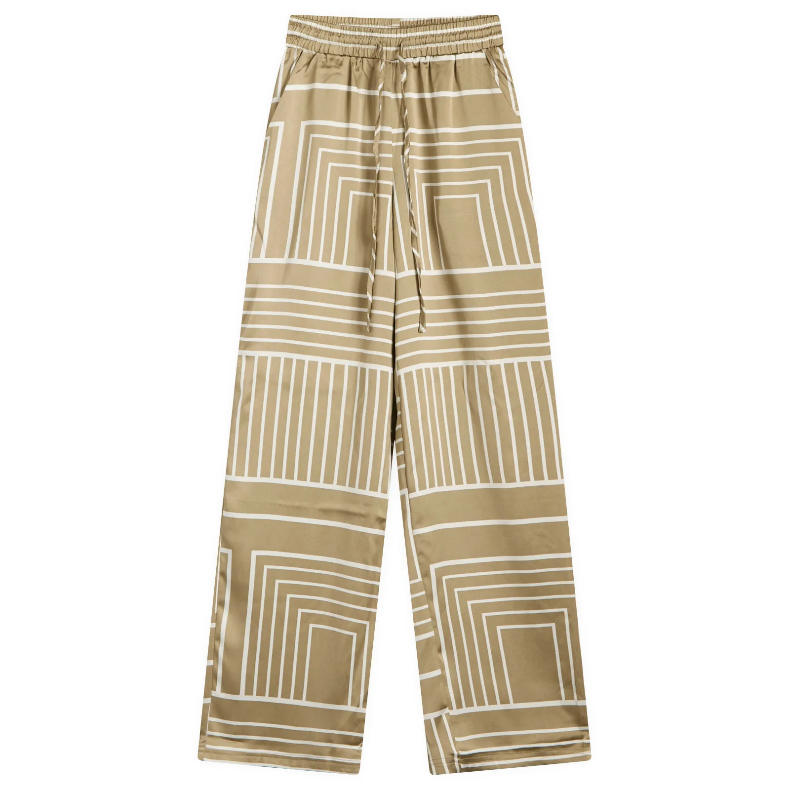 4th & Reckless Women's Amira Trousers Sage Print | END. Clothing