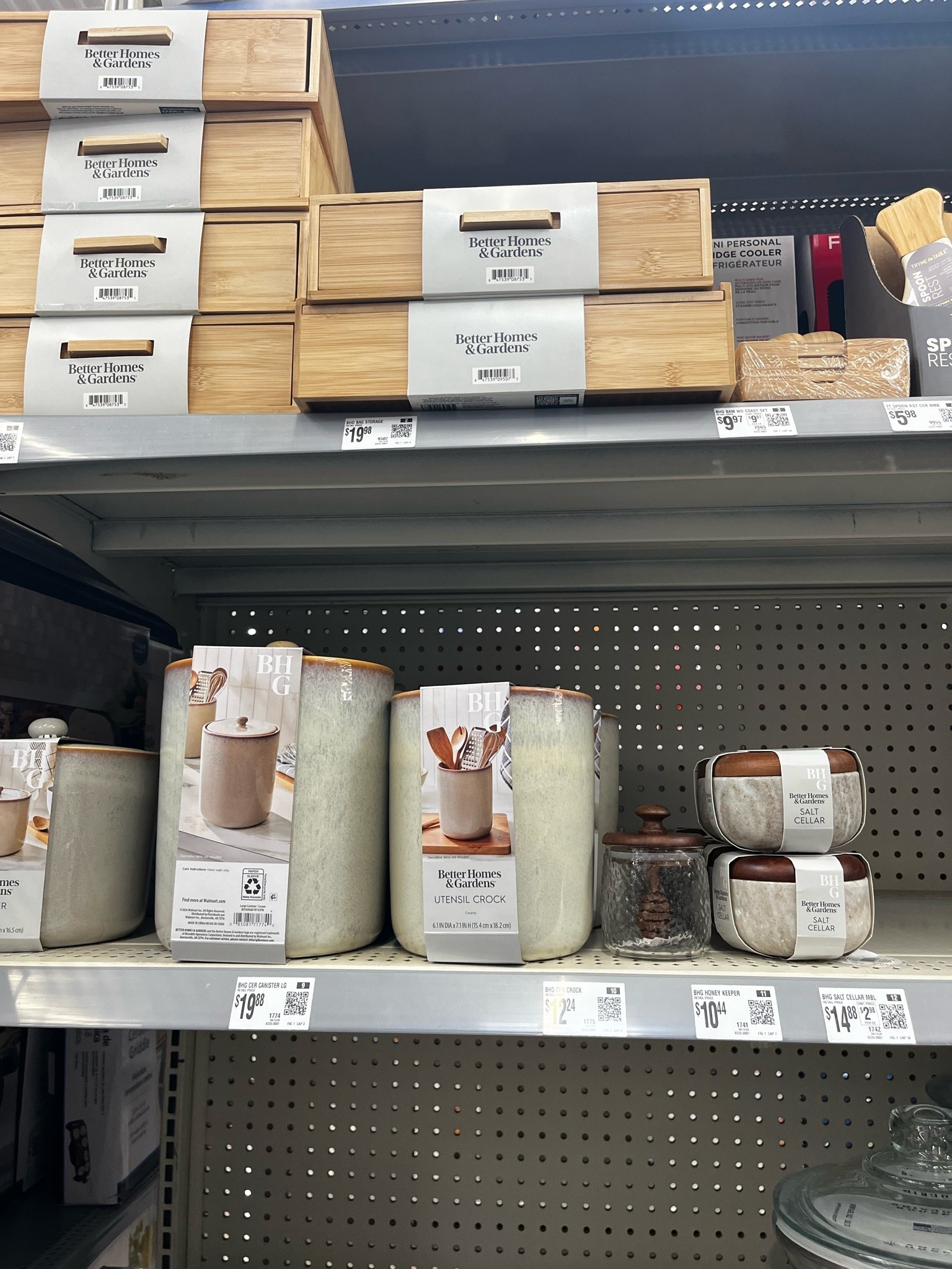 Salt cellar, canisters, utensil holders..lots of high end looking finds

#LTKHome