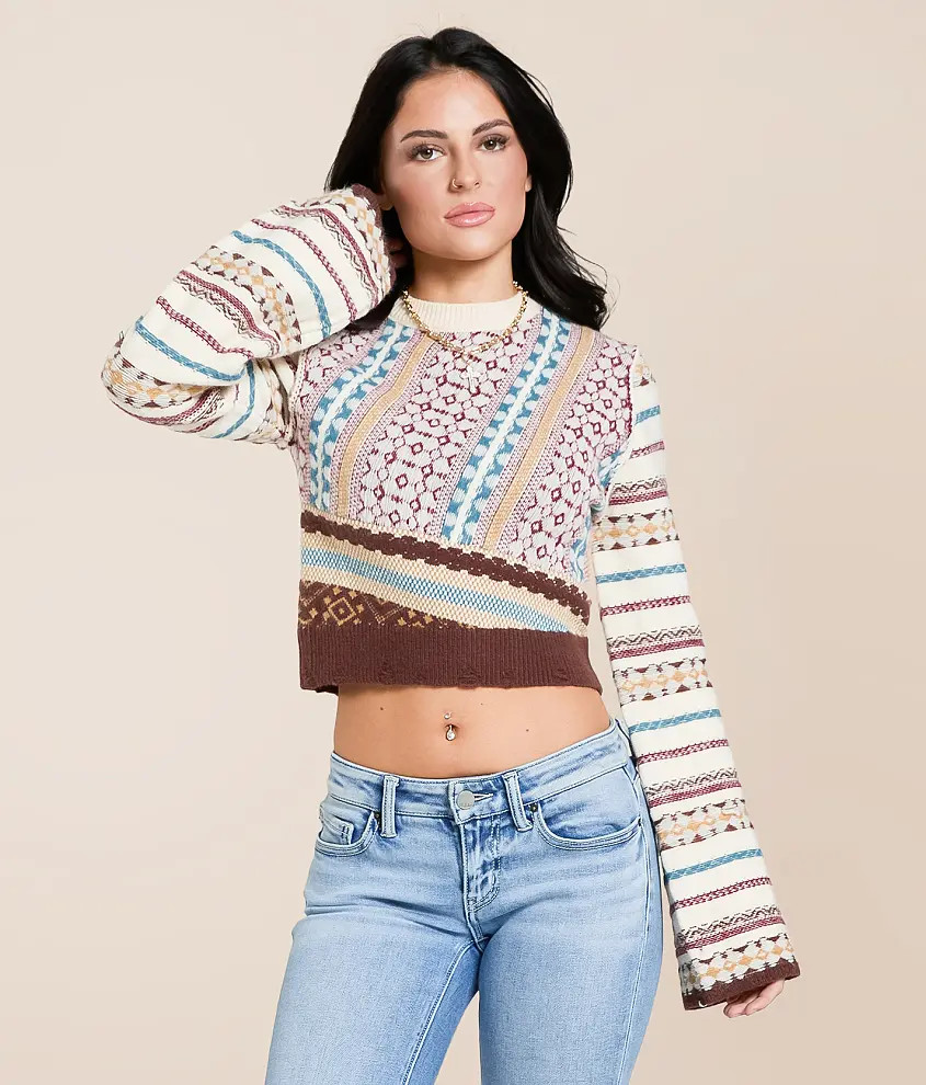 Pieced Sweater | Buckle