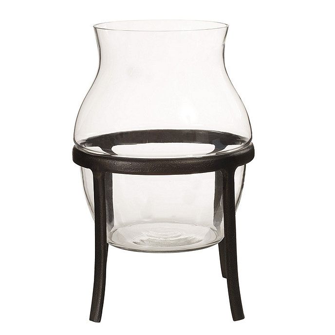 Trudy Glass Vase On Stand Collection | Ballard Designs, Inc.