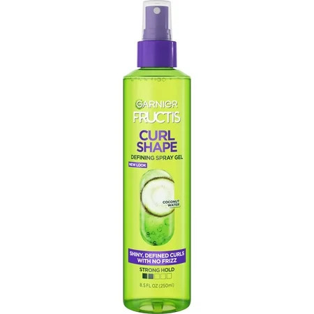 Garnier Fructis Style Curl Shape Conditioning Defining Spray Gel Curly Hair 8.5 fl oz | Walmart (US)