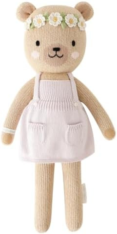 cuddle + kind Olivia The Honey Bear Regular 20" Hand-Knit Doll – 1 Doll = 10 Meals, Fair Trade,... | Amazon (US)