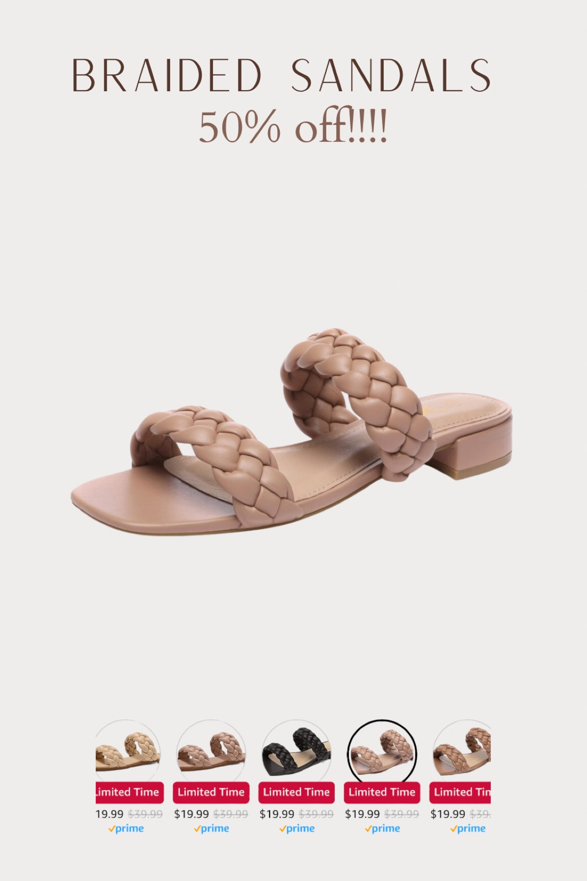 Love these braided sandals for when I don’t want to wear a tall heel, but still look nice!

#LTKstyletip #LTKshoecrush #LTKsalealert