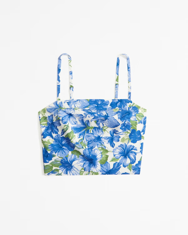 Women's Emerson Poplin Set Top | Women's Tops | Abercrombie.com | Abercrombie & Fitch (US)