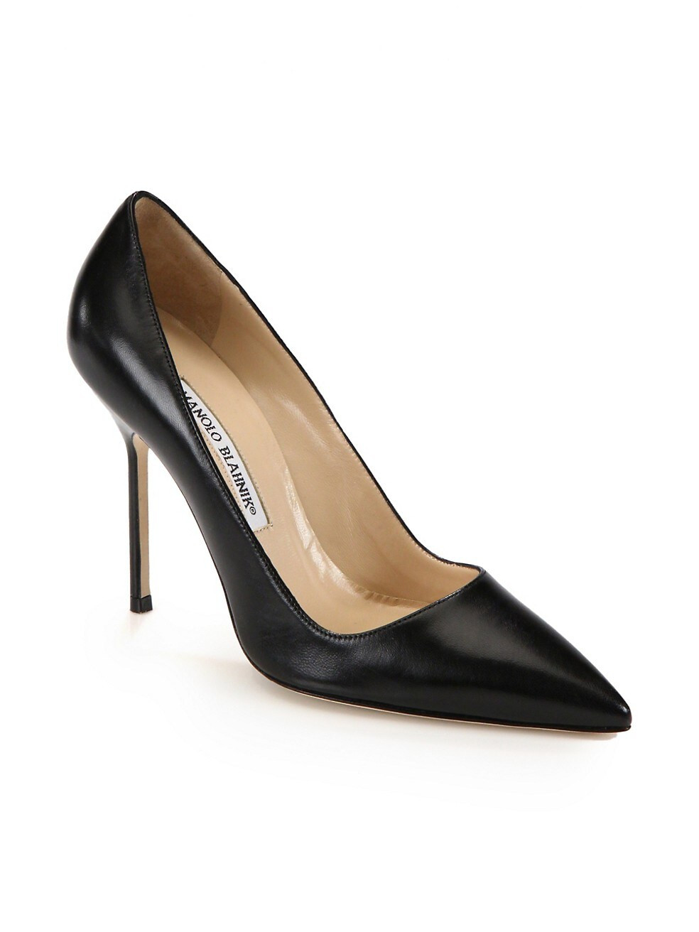 Manolo Blahnik BB 105 Leather Pumps | Saks Fifth Avenue