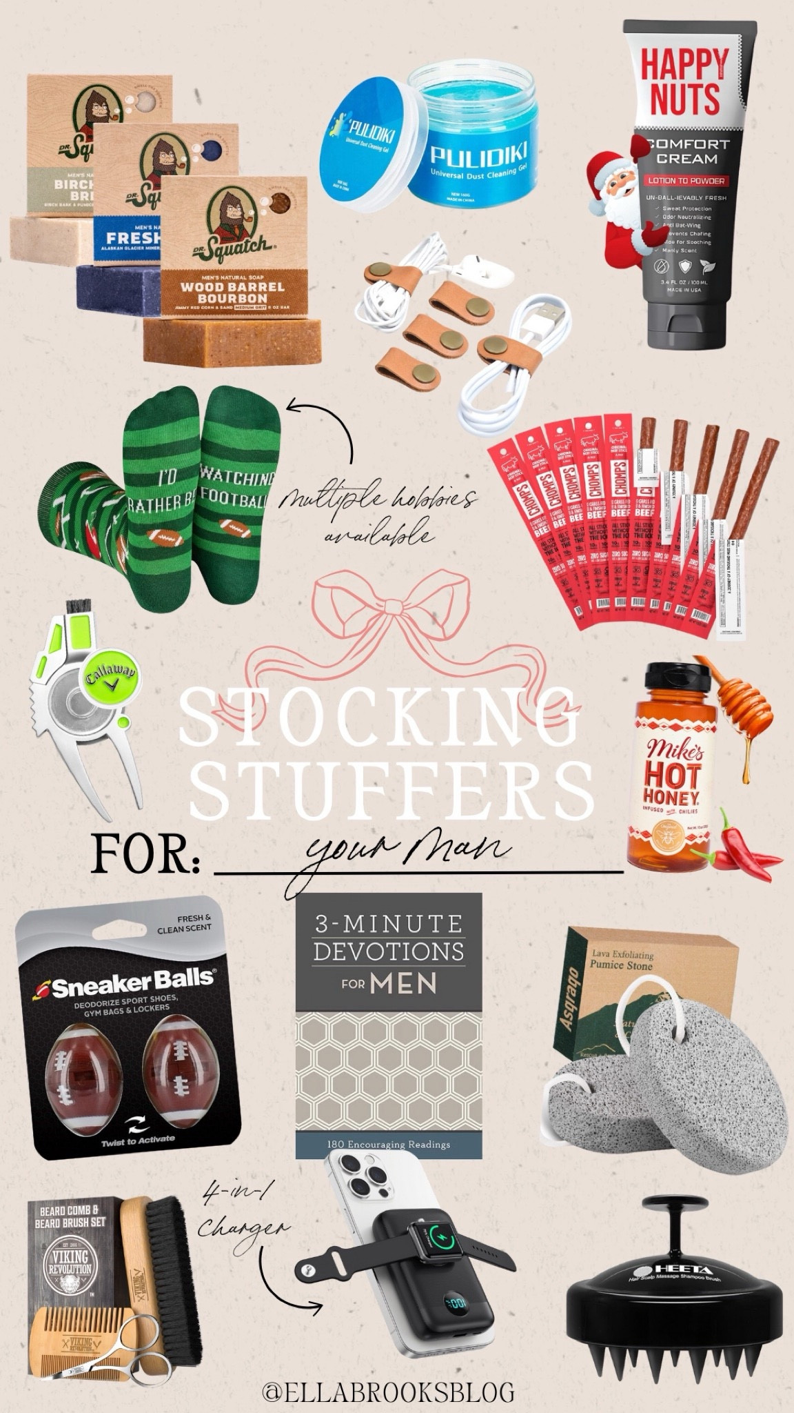 Stocking stuffers for men


Amazon gifts for him, Amazon stocking stuffers, football socks, sneaker balls, men's devotional, chomps sticks, men's body soap

#LTKGiftGuide #LTKHoliday #LTKMens