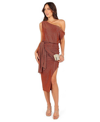 Womens Santiago Off Shoulder Midi Dress | Macy's