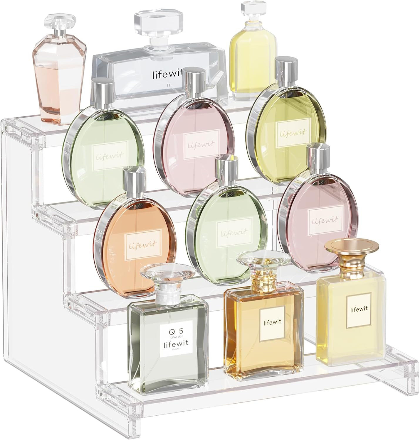 Lifewit Perfume Organizer, Cologne Stand Tool-Free Assembly, 9", 1 Pcs | Amazon (US)