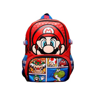 Super Mario Brothers Favorite Characters Youth 16" Sports Backpack and Gym Bag | Target