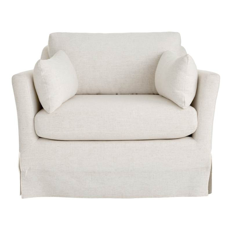 Annalise Chair, Alabaster | At Home