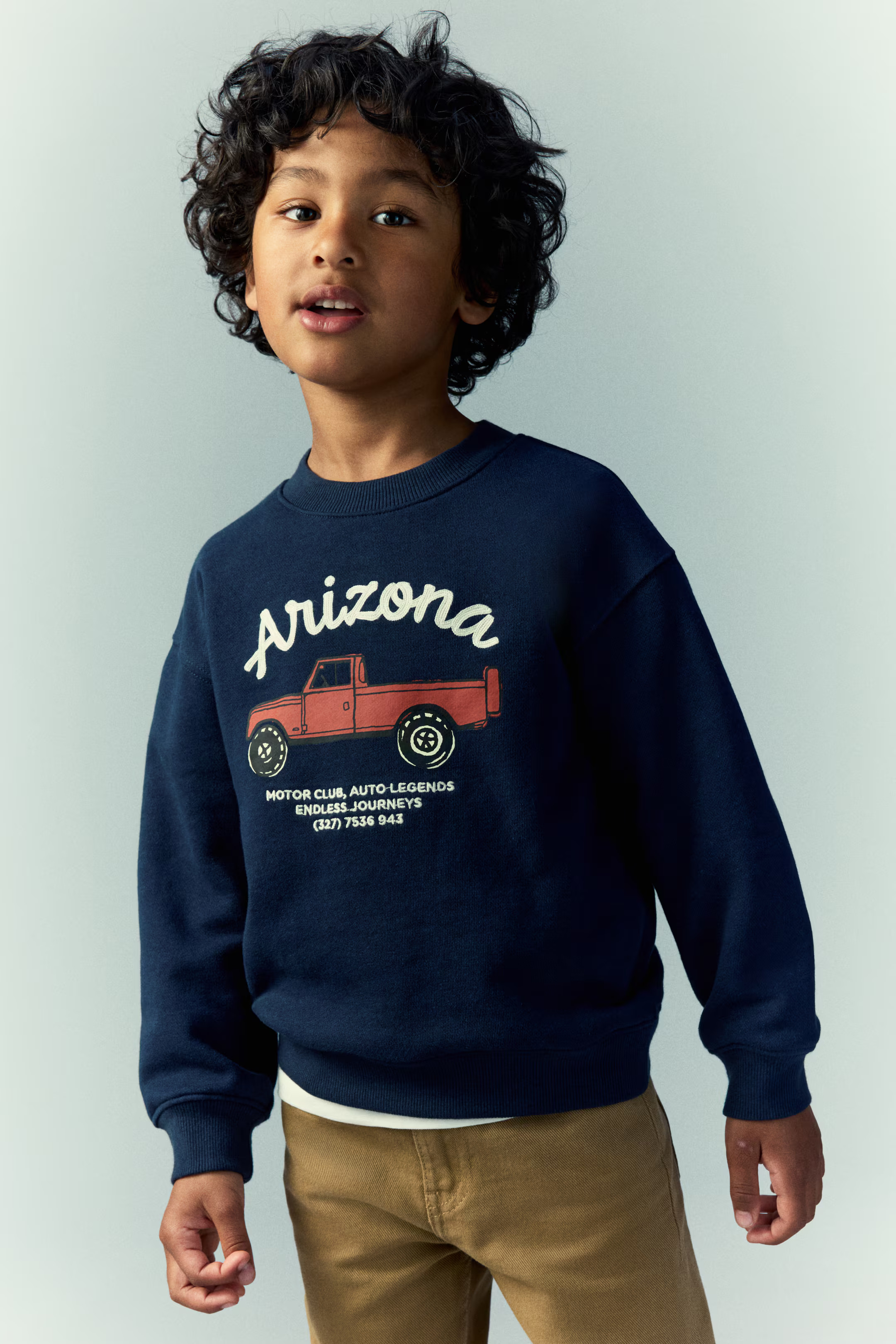 Printed Sweatshirt | H&M (US + CA)
