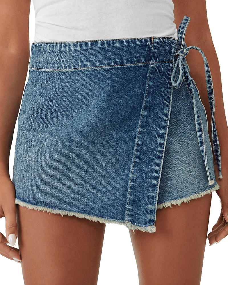 Free People We The Free Emmy Denim Skort | Bloomingdale's (US)