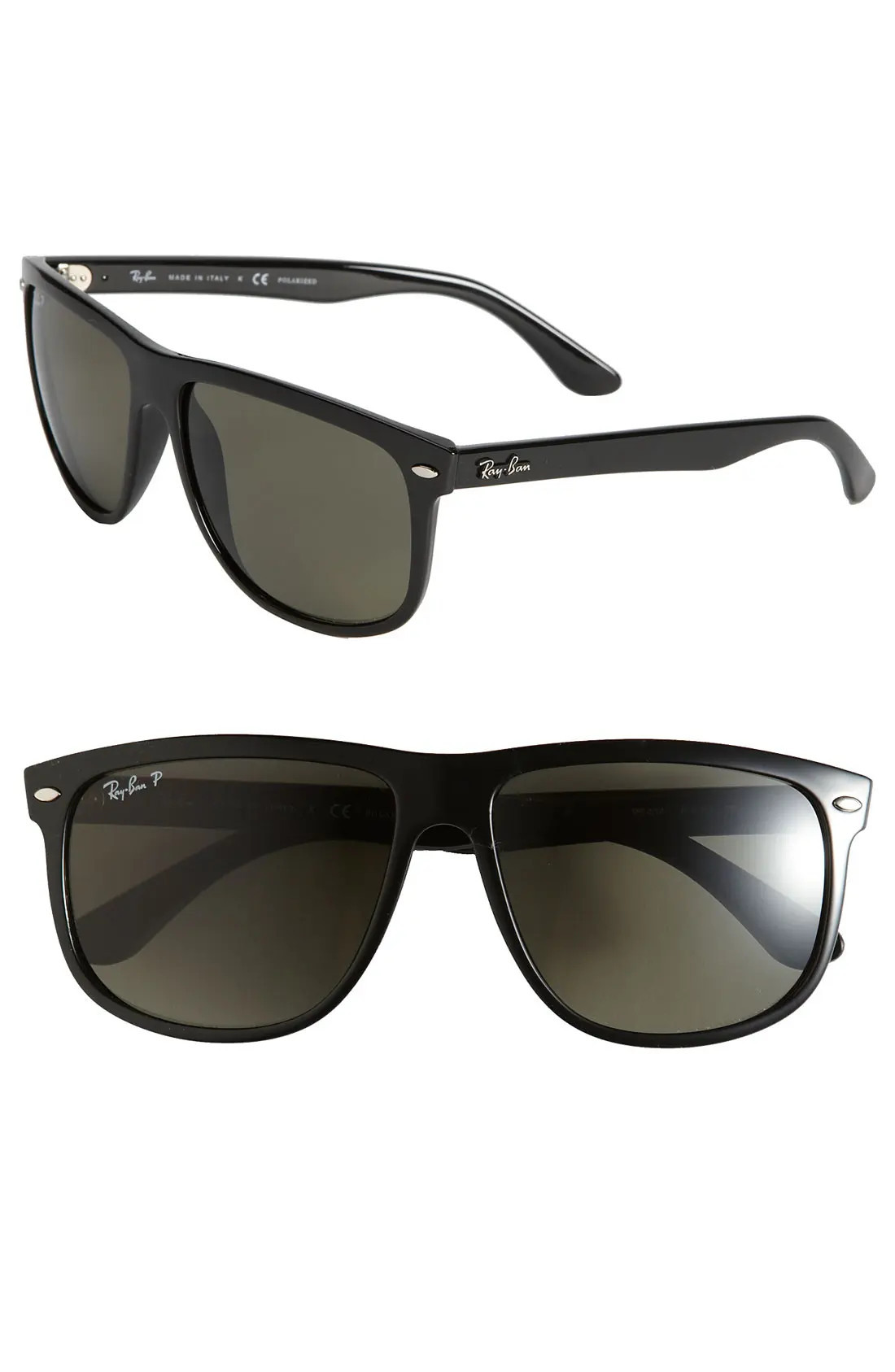 Highstreet 60mm Polarized Flat Top Sunglasses | Nordstrom