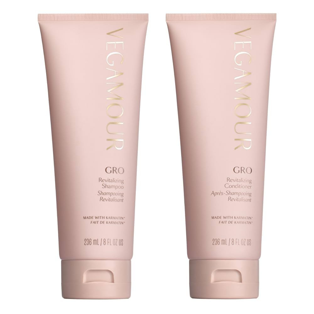 VEGAMOUR GRO Revitalizing Shampoo and Conditioner Duo Kit, Supports Thicker, Fuller Looking Hair,... | Amazon (US)