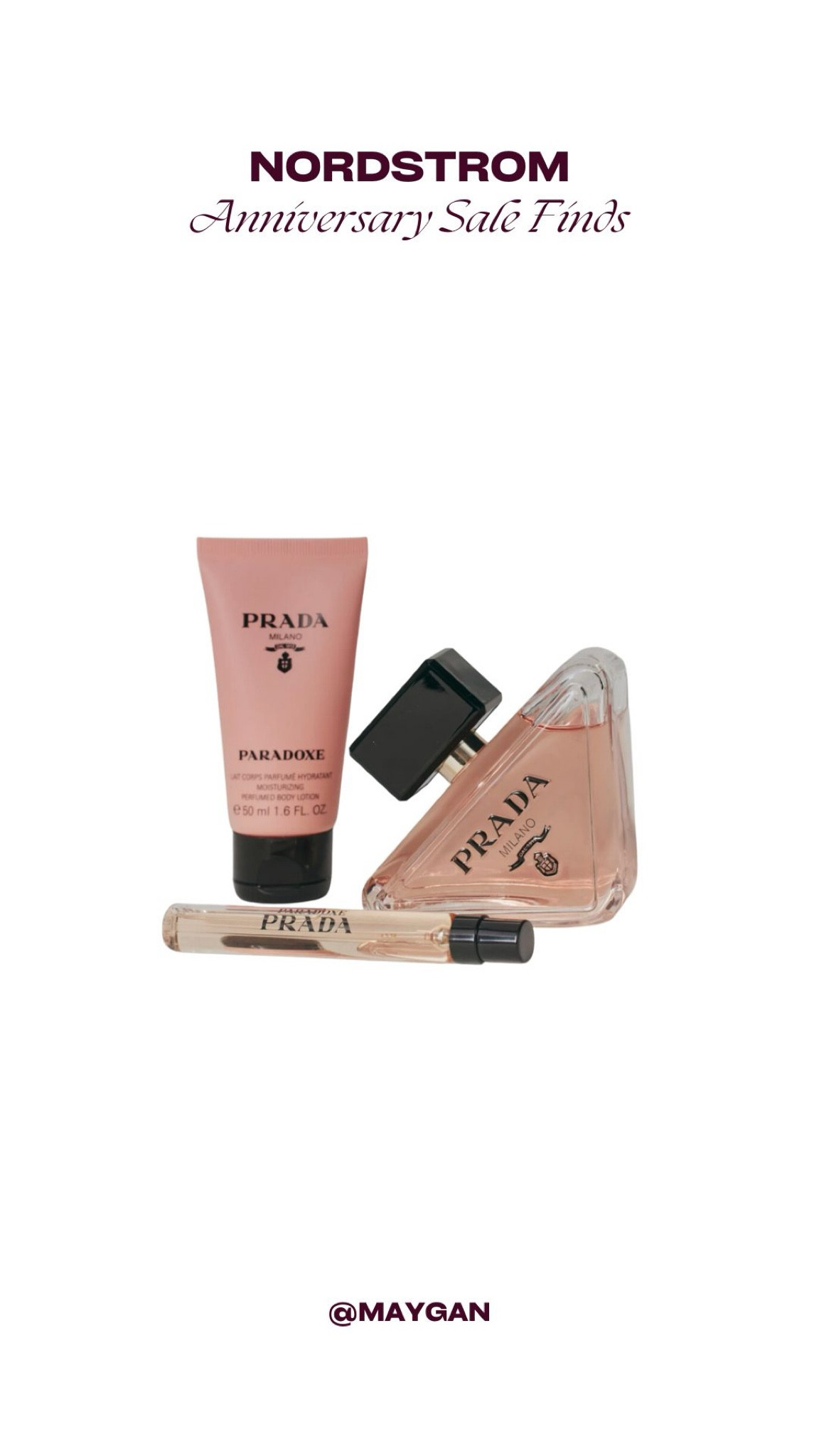 

Nordstrom Anniversary Sale Find

N Sale, Anniversary Sale, Nordstrom, Summer Sale, Beauty, Prada Paradoxe, Prada perfume 

#LTKBeauty #LTKSummerSales #LTKxNSale