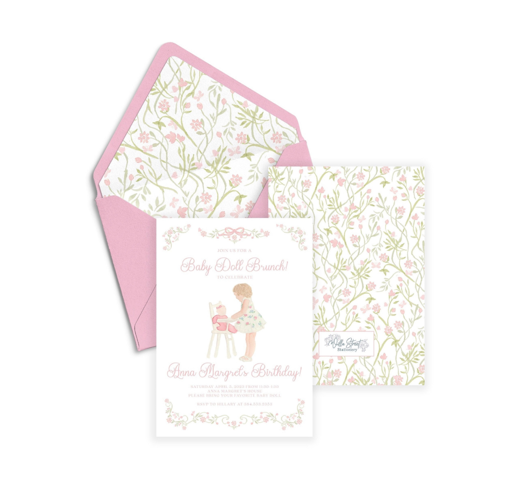 Baby doll birthday party invites 🎀🍼

#LTKkids #LTKparties #LTKfindsunder50