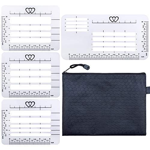 4 Style Envelope Addressing Guide Stencil Templates Thank You Card Mother's Day Valentine's Day S... | Amazon (US)