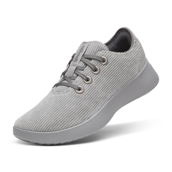 Women's Runner Go - Corduroy - Medium Grey (Medium Grey Sole) | Allbirds