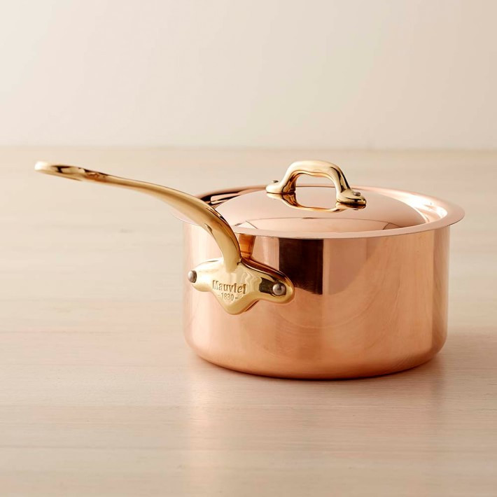 Mauviel Copper M'150 B Saucepan | Williams-Sonoma