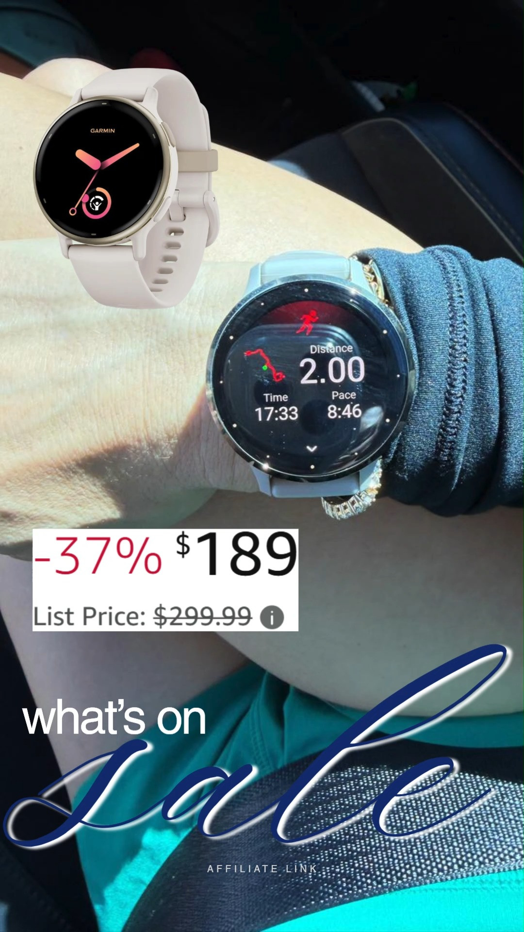This Garmin vívoactive 5 brings cheerful energy and effortless style to everyday fitness with modern flair. #GarminVivoactive5 #SmartwatchStyle #FitnessTracker #ActiveLiving #WorkoutGear #ModernTech #DailyWear #LifestyleGear #ExerciseEssentials #WomensFashion ⌚✨💪 

 #LTKfitnessgoals #LTKActive #LTKSaleAlert