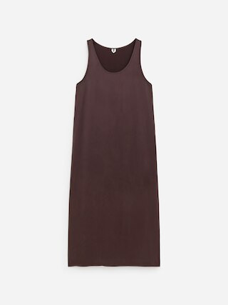 Sleeveless Satin Dress | Arket UK