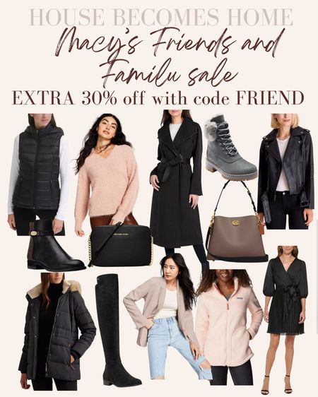 Macy’s Friends and Family sale! Extra 30% off with code FRIEND

#LTKGiftGuide #LTKHoliday #LTKsalealert