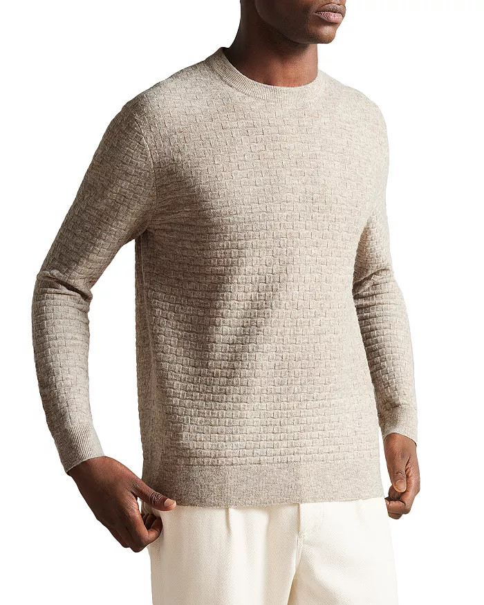 Lentic Textured Crewneck Sweater | Bloomingdale's (US)
