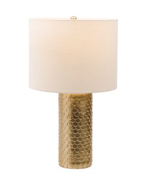 23in Scalloped Lamp | Furniture & Lighting | Marshalls | Marshalls