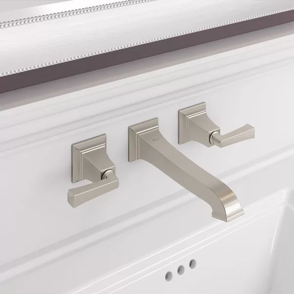 Town Square S Wall Mounted Bathroom Faucet with Drain Assembly | Wayfair Professional