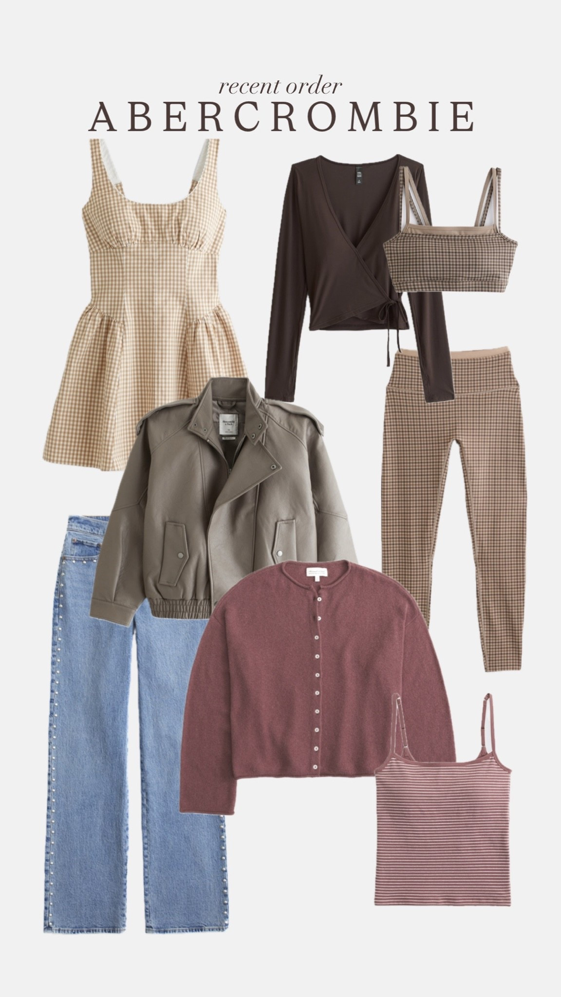 Everything is on sale when you order through the app! 🤎 #Abercrombie

#LTKootd