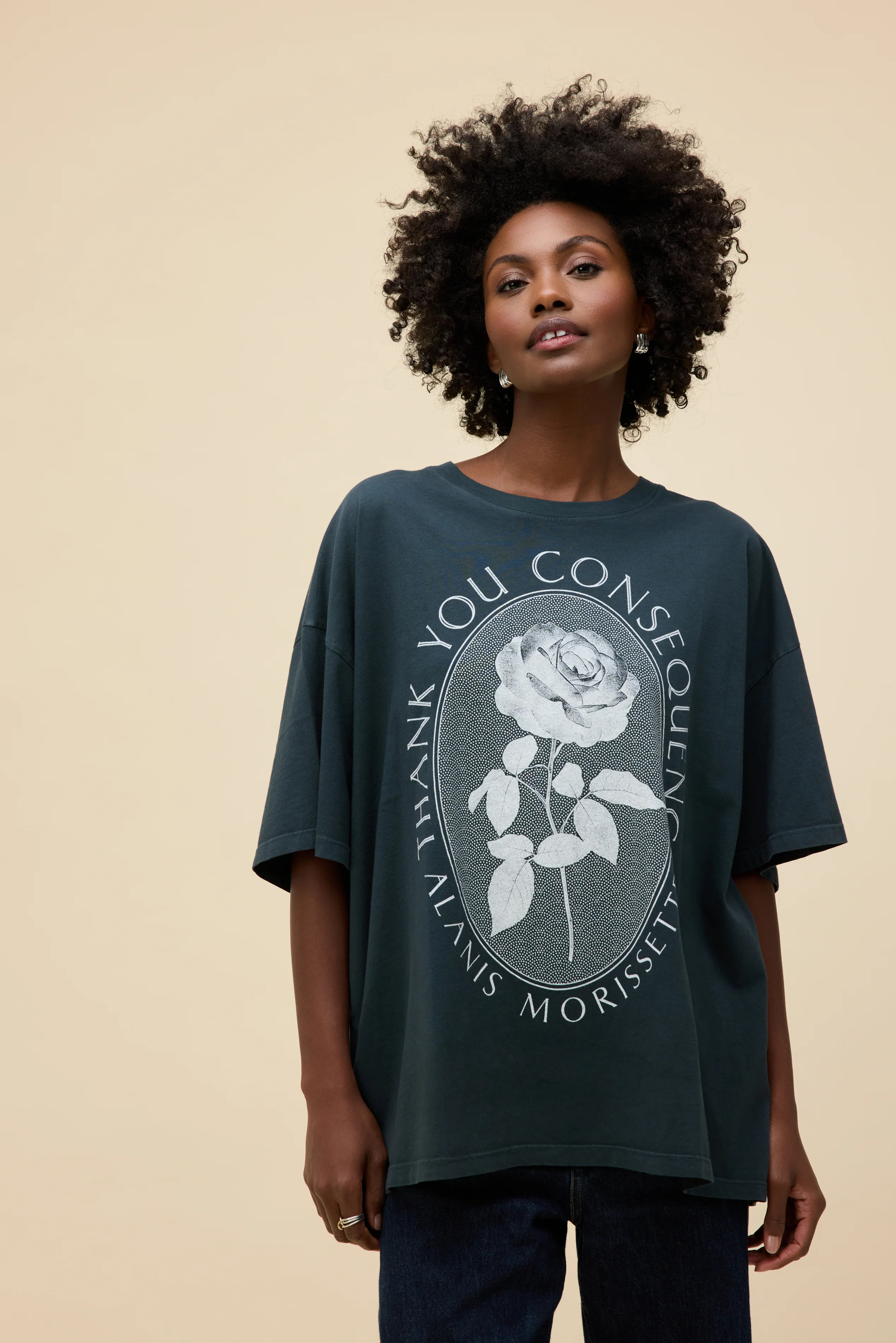 Alanis Morissette Thank You Consequence OS Tee | Daydreamer