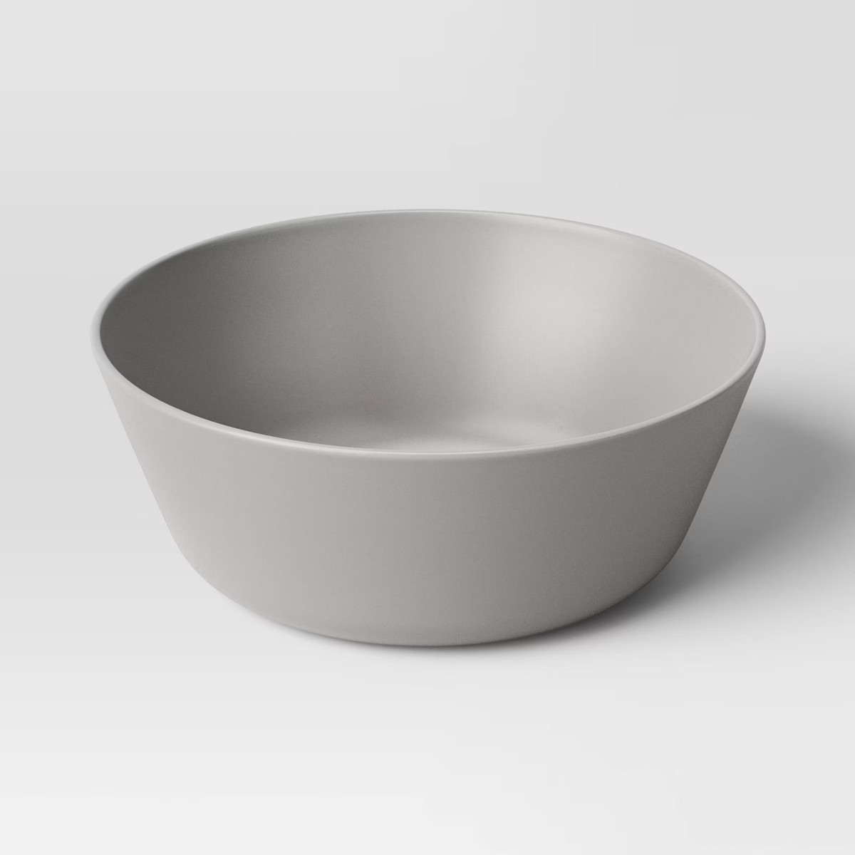 33.5 fl oz Plastic Cereal Bowl Light Gray - Room Essentials™:  Microwave & Dishwasher Safe, Rec... | Target