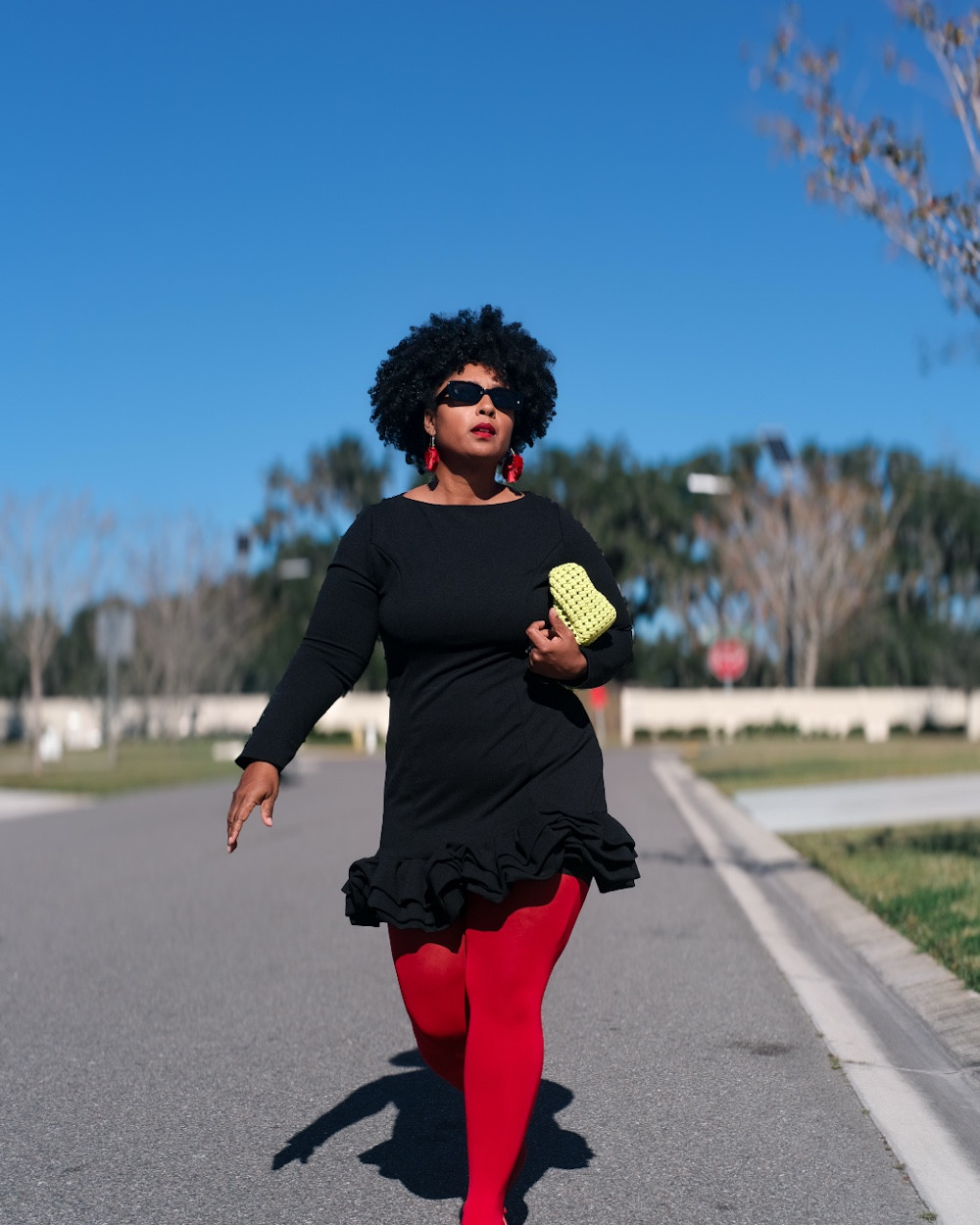 The perfect midsize to plus-size little black dress for the holidays. Wearing 0x and typically a 14-16

#LTKPlusSize #LTKOver40 #LTKMidsize