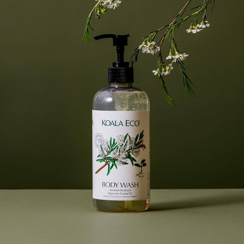 Koala Eco Body Wash - With Australian Rosalina & Peppermint Essential Oil - 16oz | Amazon (US)