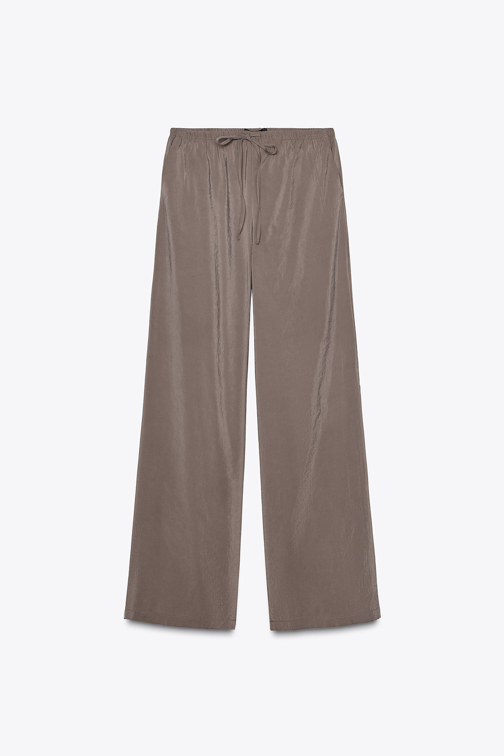 FLOWING PALAZZO TROUSERS | Zara UK