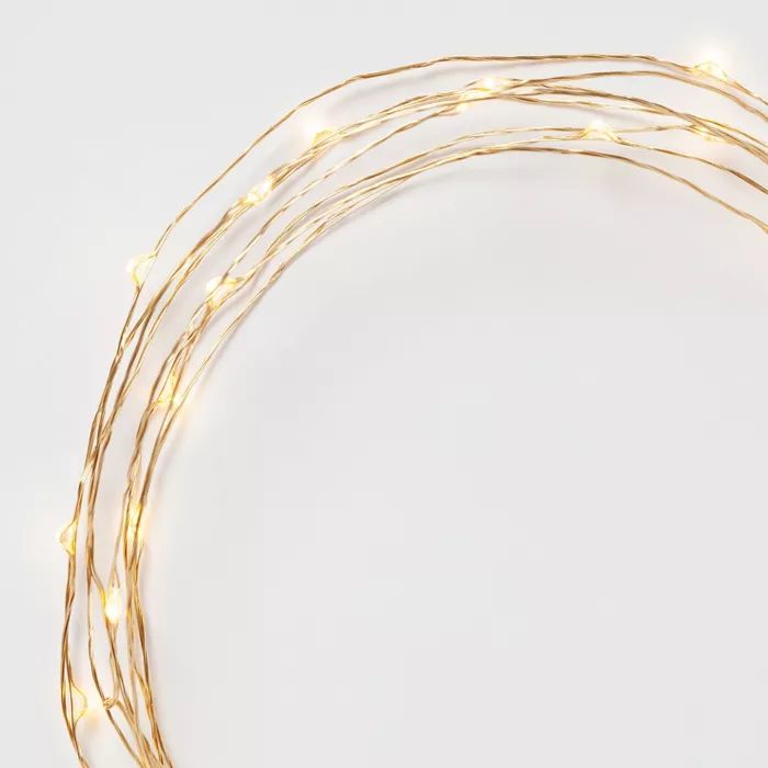 90ct Extended LED Fairy Light Brass - Room Essentials&#8482; | Target