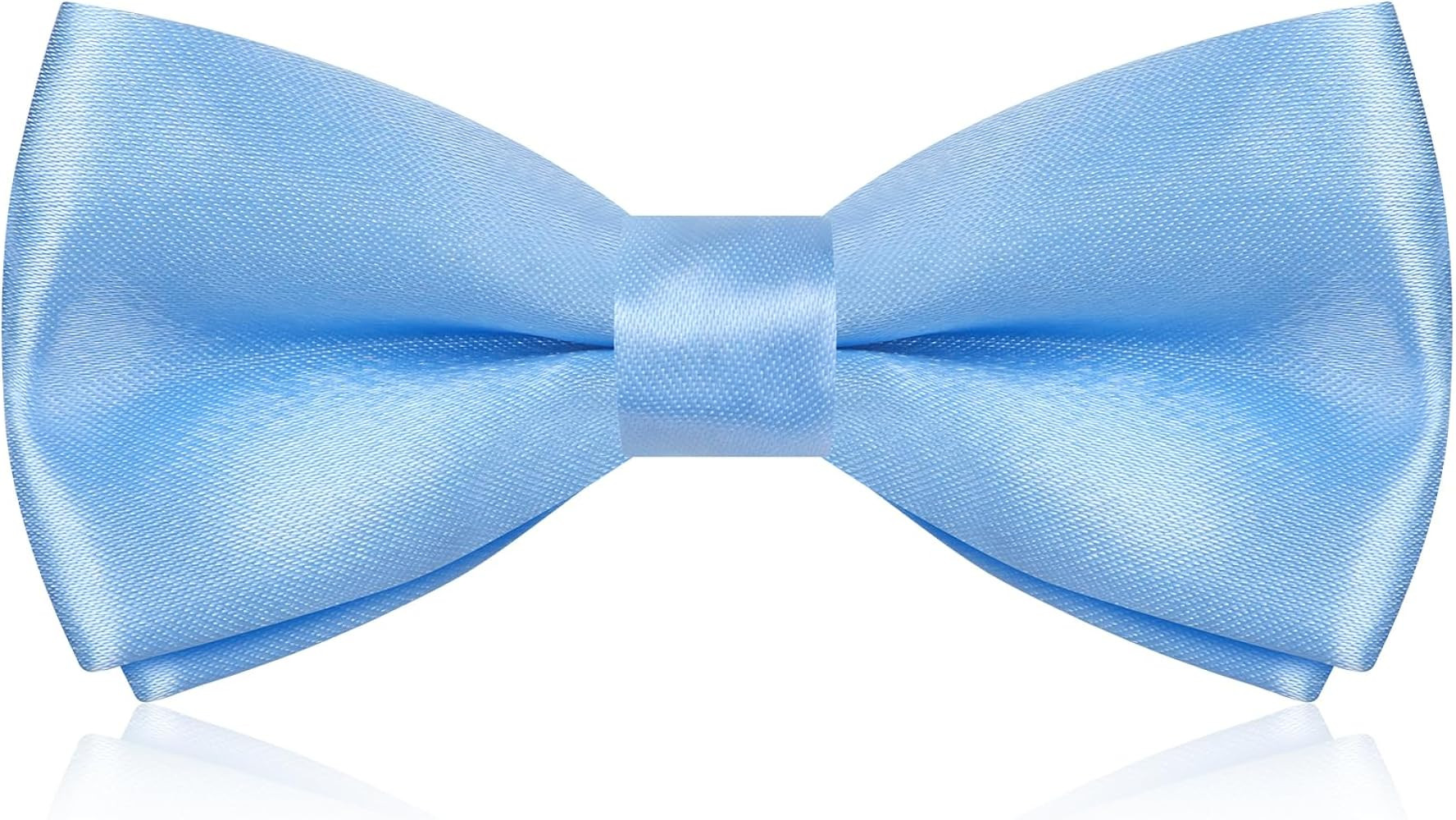 YASUOA Kids Bow Tie, Boy's Pre-tied Bow Tie Adjustable Neck Bowtie Classic Solid Bow Tie for Part... | Amazon (US)