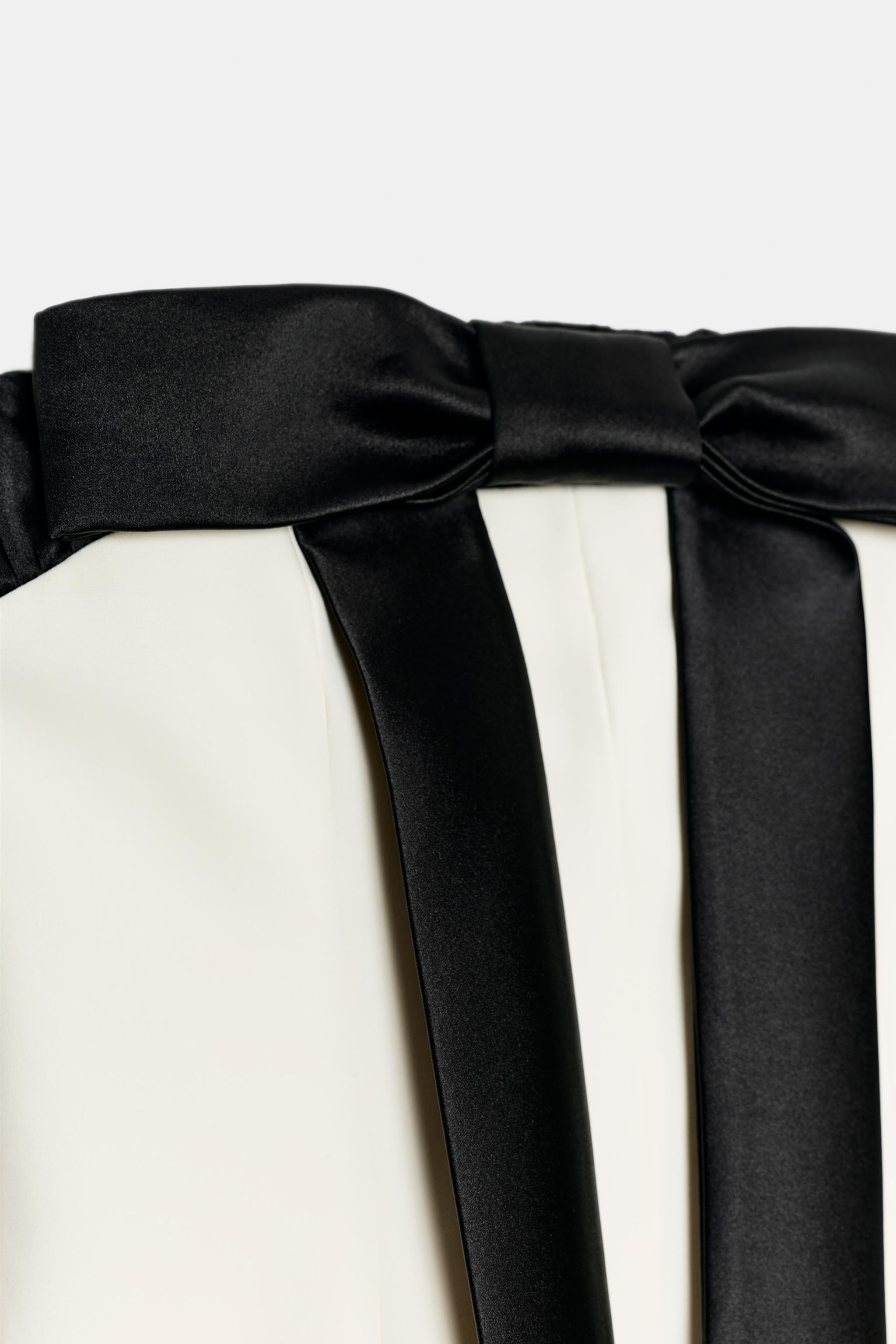 STRAPLESS DRESS WITH BOW | Zara UK