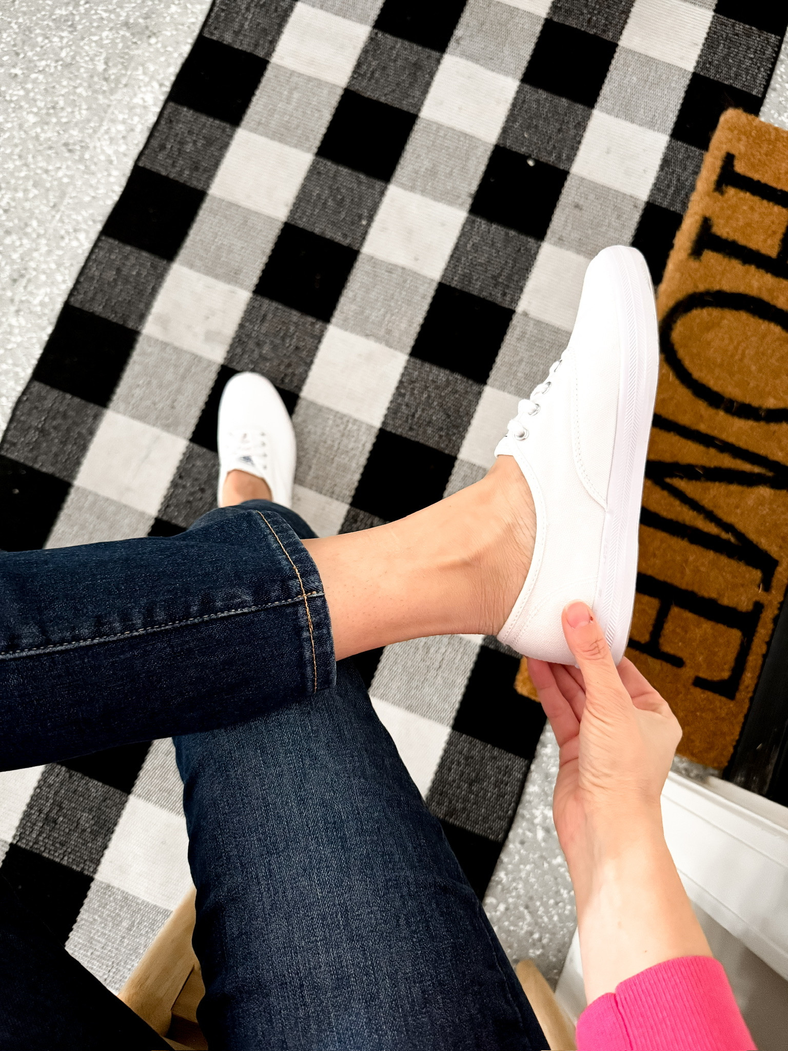 I have been pairing these shoes with so many outfits lately! They work well either way jeans, shorts and even dresses! 

Spring fashion. Spring shoes. Casual outfits. Chic outfits. Affordable shoes. 

#LTKStyleTip #LTKShoeCrush #LTKFindsUnder50