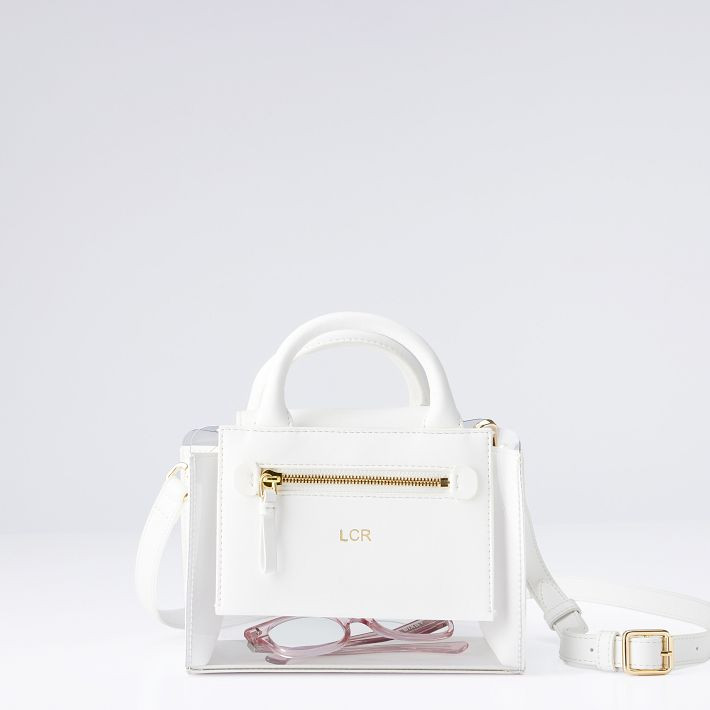 Clear Convertible Mini Handbag | Mark and Graham