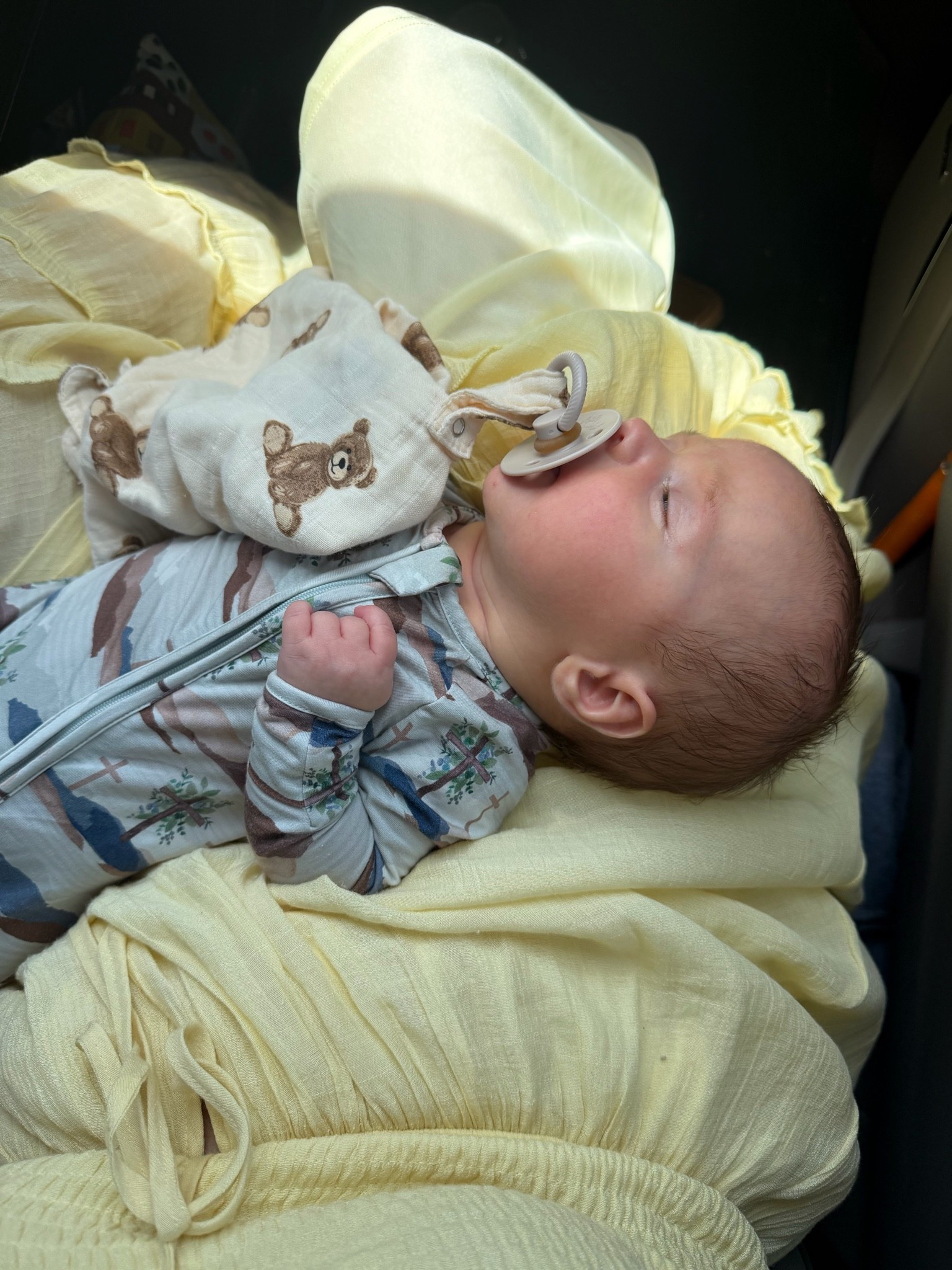 Masons pack holder blanket 🐻 helps hold blanket and he finds comfort in it when holding it some

#LTKBaby #LTKBump