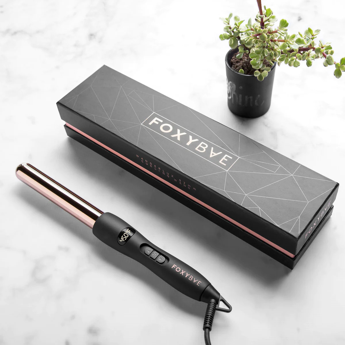 Rose GoldCurling Wand | FoxyBae 