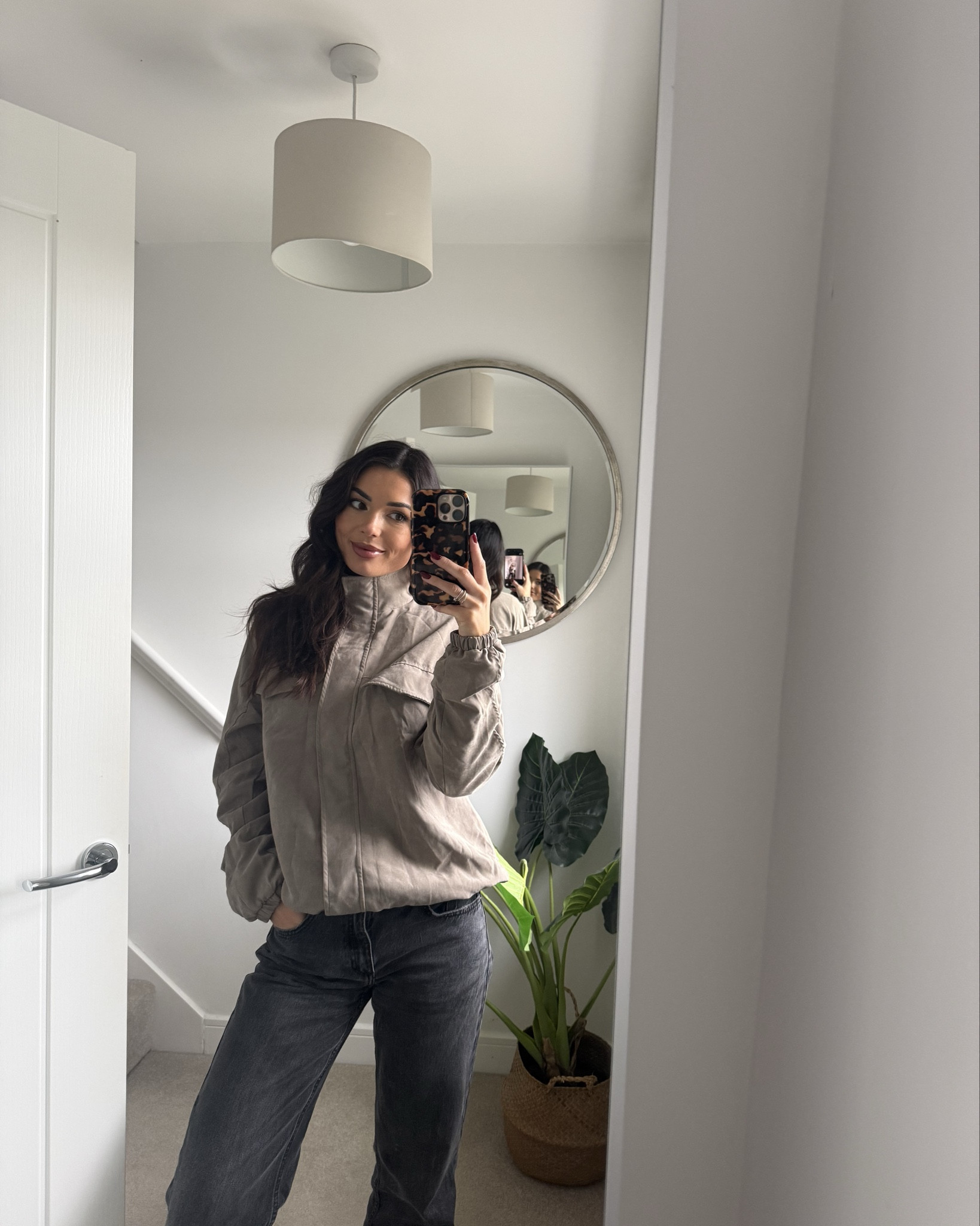 Suede jacket #suedejacket #windbreaker 

#LTKjeans #LTKwinter #LTKuk